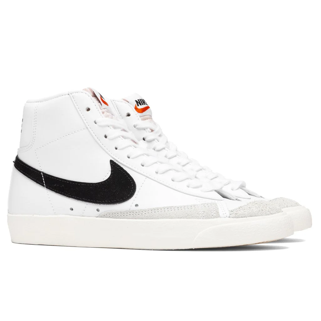 Women's Blazer Mid '77 - White/Black/Sail - Image 2