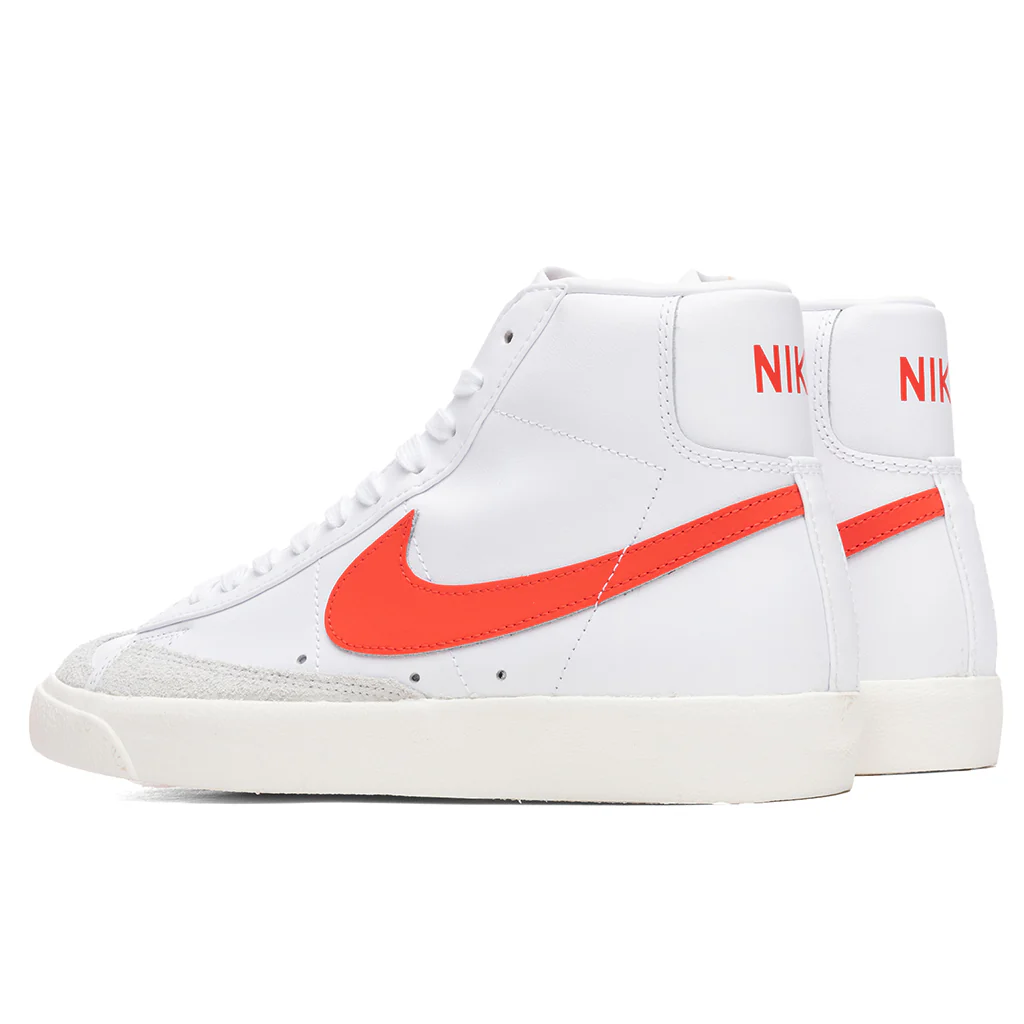 Women's Blazer Mid '77 - White/Habanero/Sail - Image 3