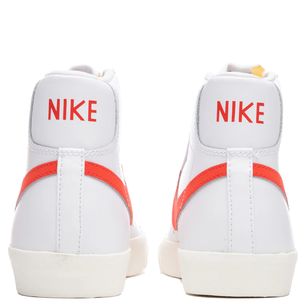 Women's Blazer Mid '77 - White/Habanero/Sail - Image 4