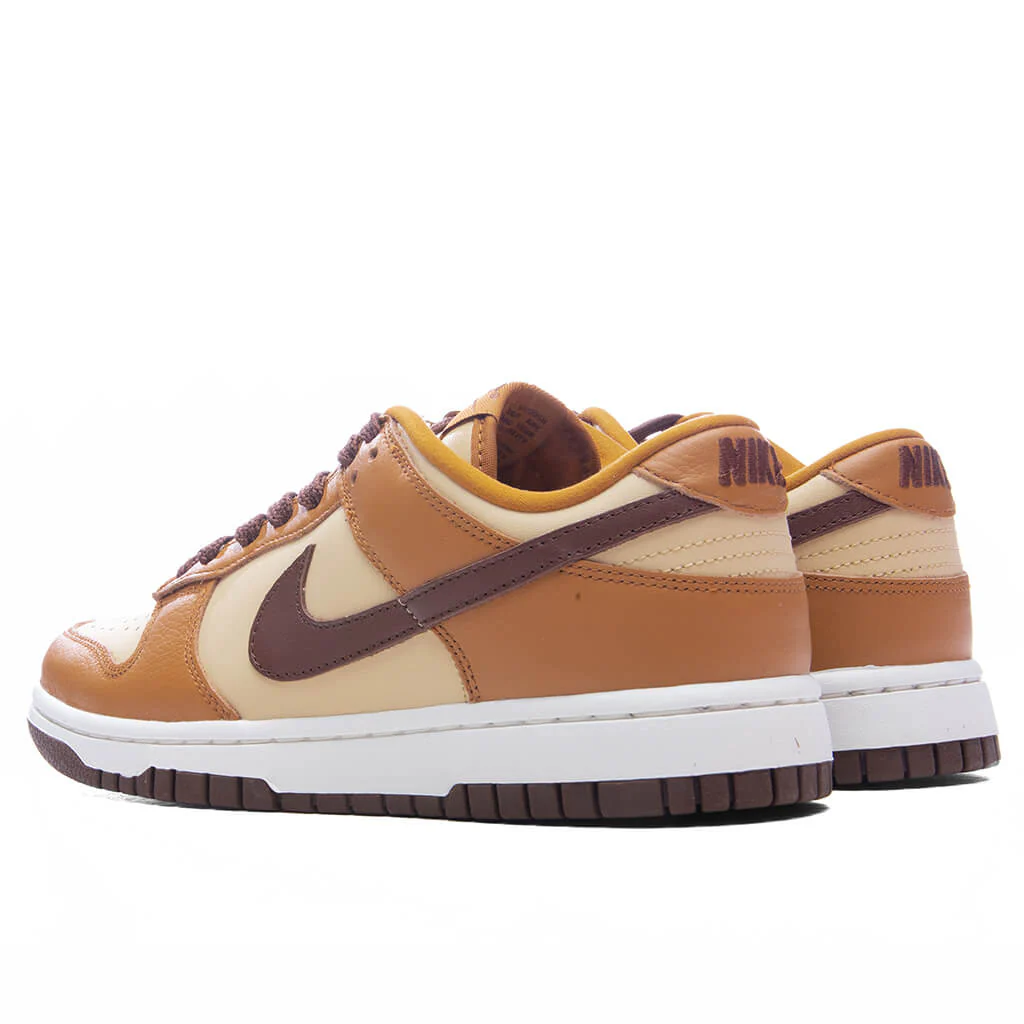 Women's Dunk Low 'Desert Ochre Cherry Charm' - Desert Ochre/Fauna Brown/Pale Vanilla - Image 3