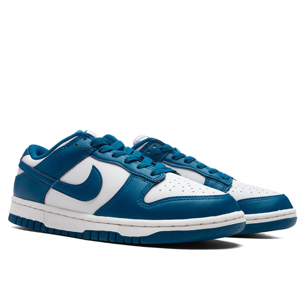 Women's Dunk Low - Green Abyss/Platinum Tint - Image 2