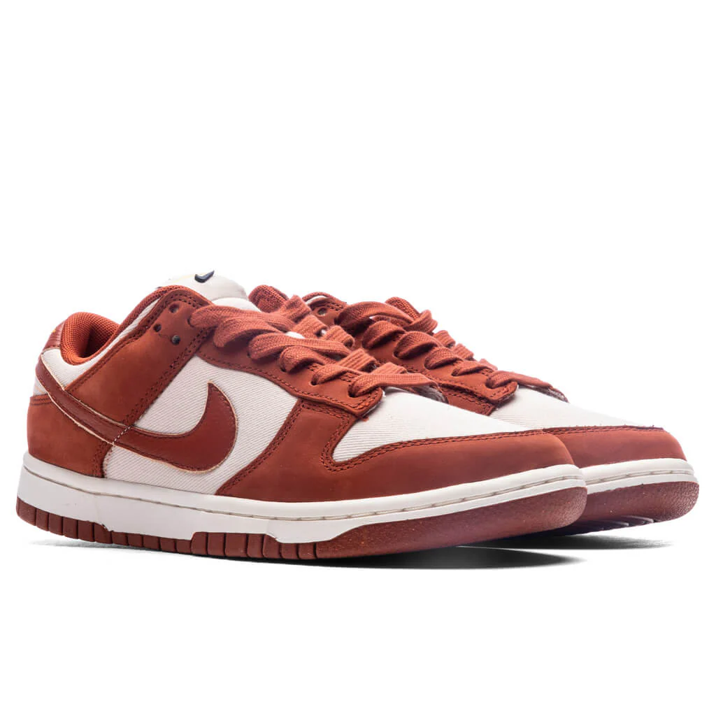 Women's Dunk Low LX Rugged Orange - Light Orewood Brown/Rugged Orange/Sundial - Image 2