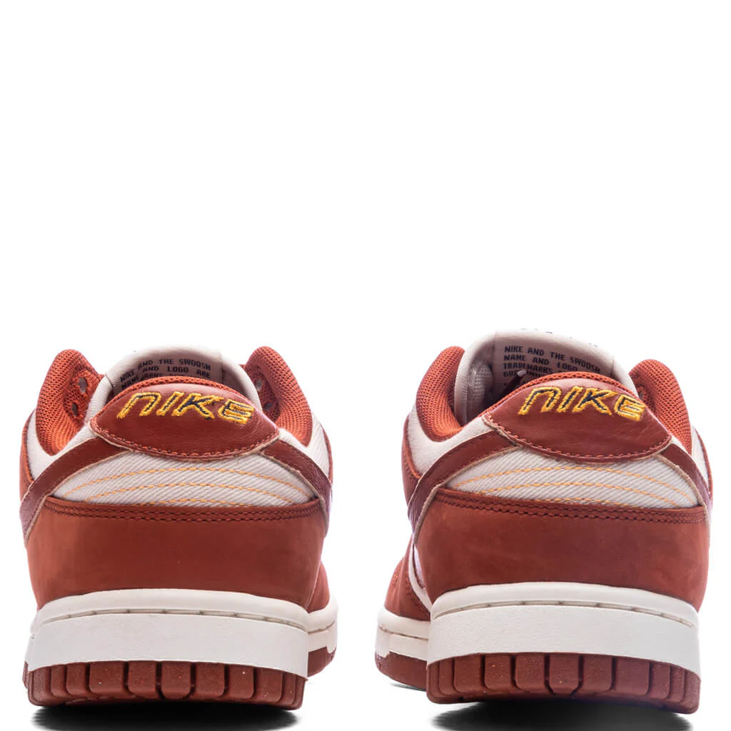 Women's Dunk Low LX Rugged Orange - Light Orewood Brown/Rugged Orange/Sundial - Image 4