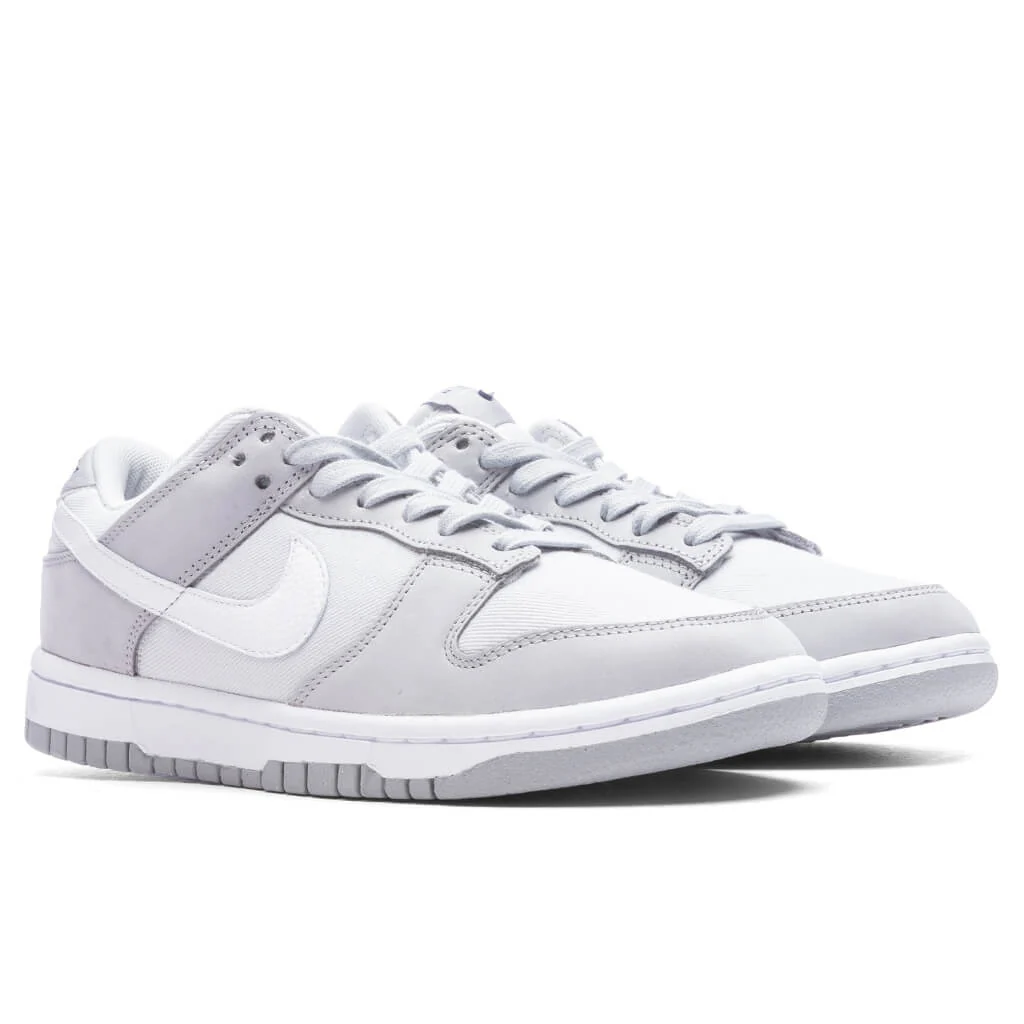 Women's Dunk Low LX NBHD - Light Smoke Grey/White/Photon Dust - Image 2