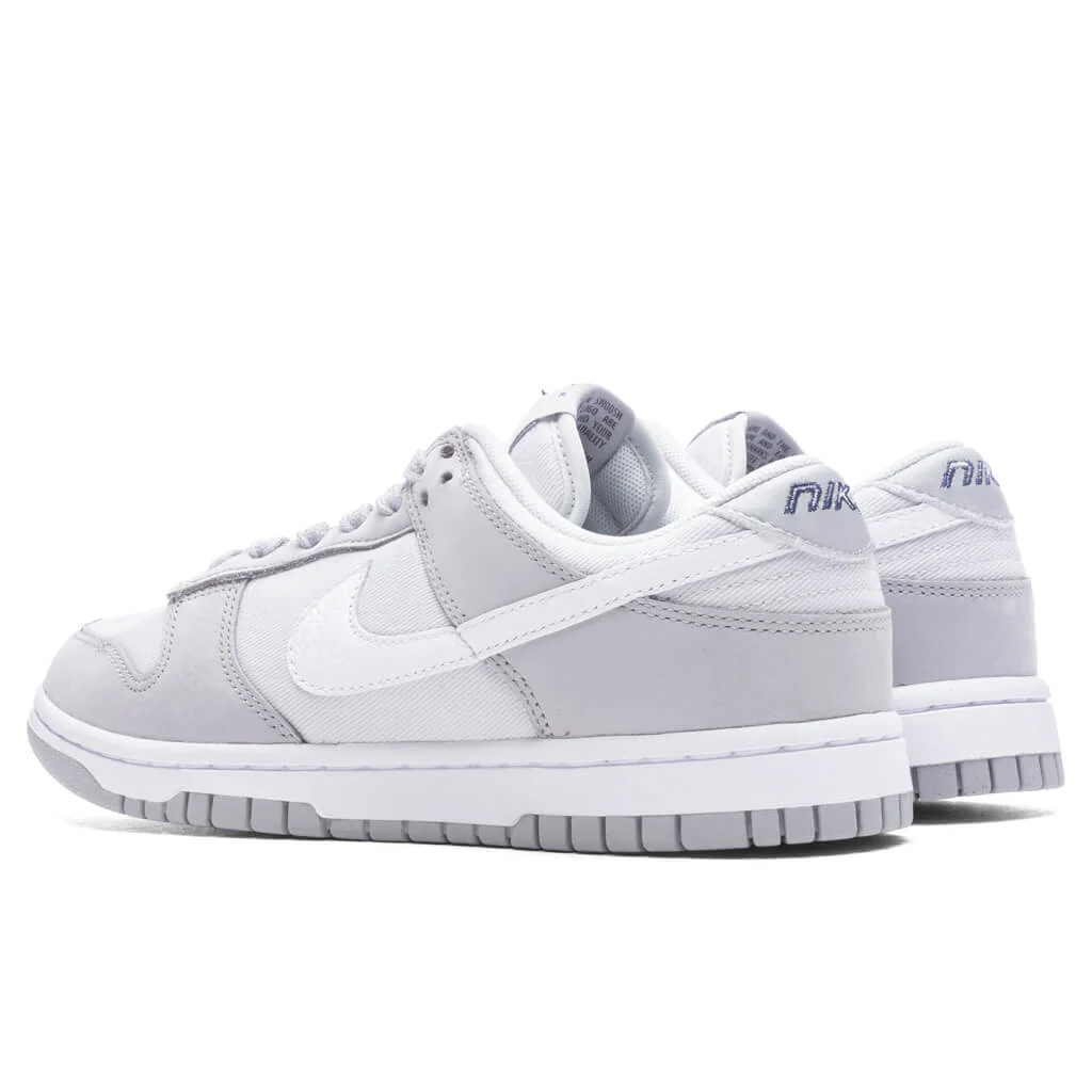 Women's Dunk Low LX NBHD - Light Smoke Grey/White/Photon Dust - Image 3