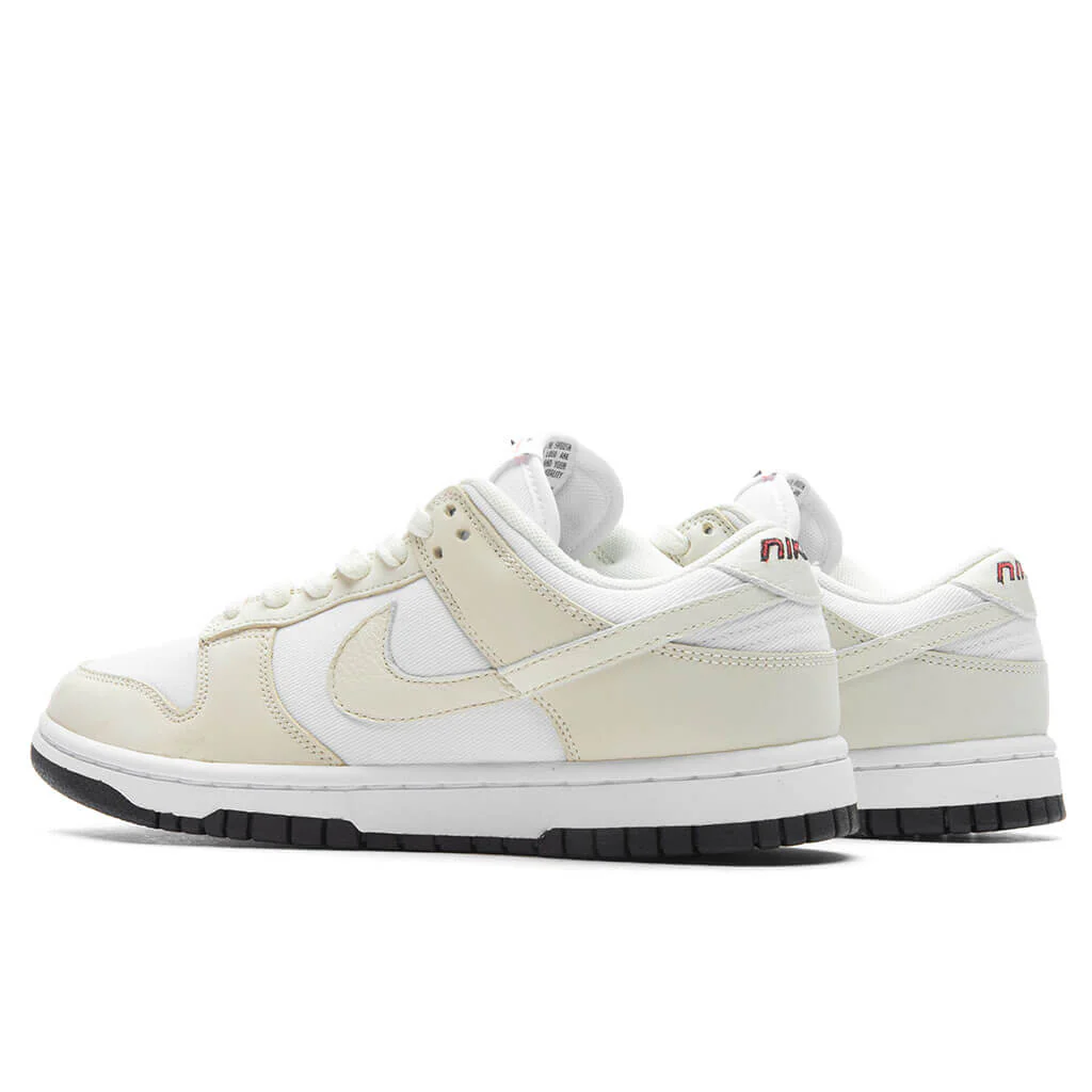 Women's Dunk Low LX NBHD - White/Coconut Milk/Black - Image 3