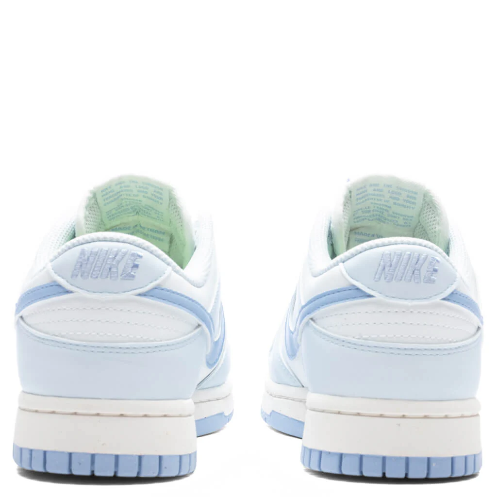 Women's Dunk Low Next Nature - Blue Tint/Cobalt Bliss/Summit White - Image 4