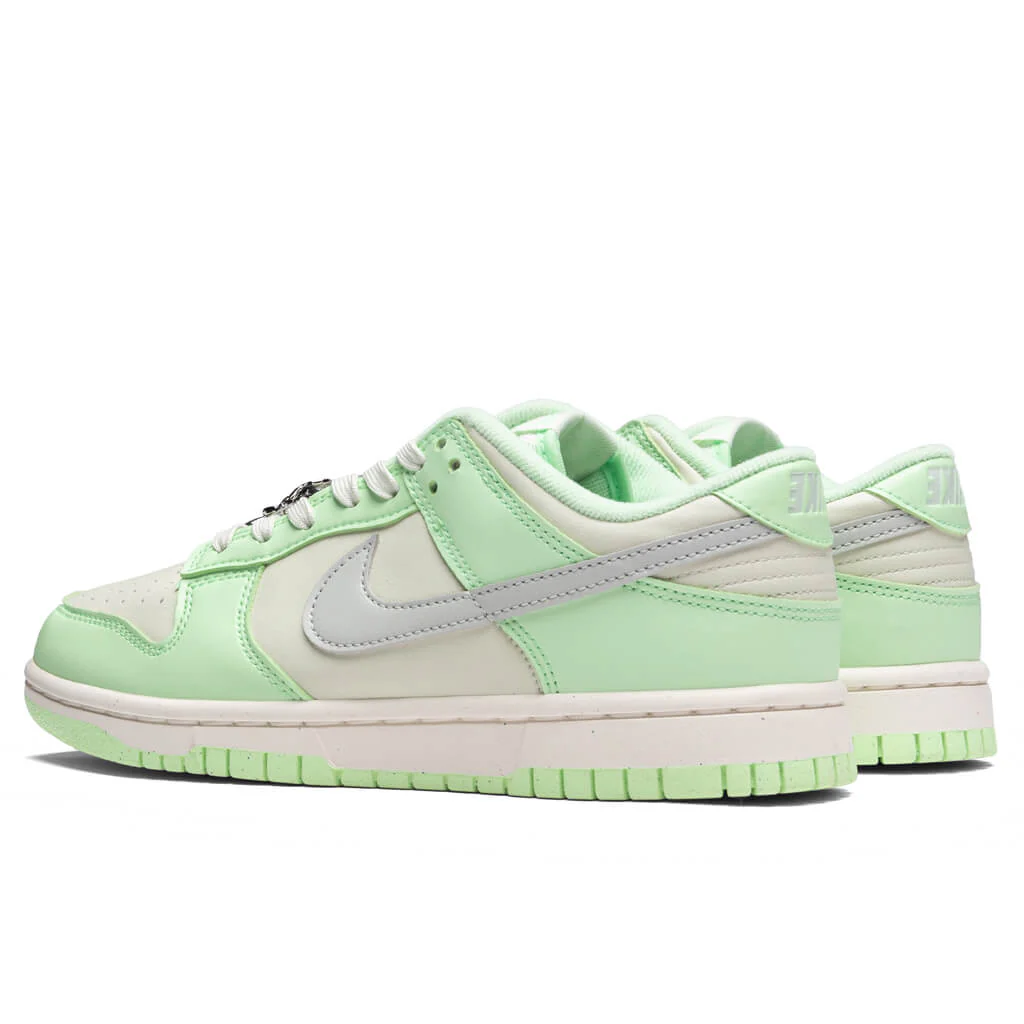 Women's Dunk Low Next Nature - Sea Glass/Light Silver/Vapor Green/Sail - Image 3