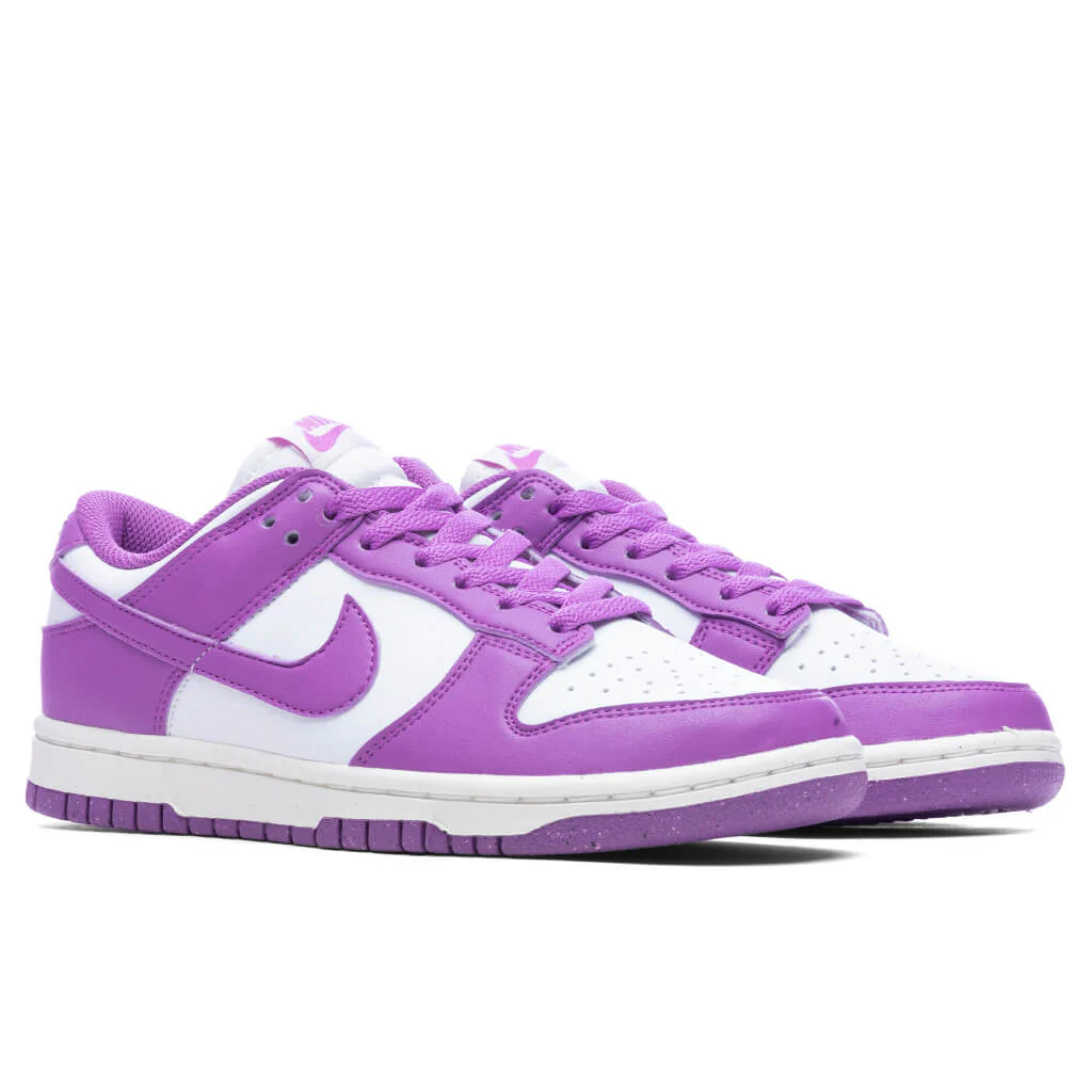 Women's Dunk Low Next Nature - Summit White/Black Raspberry - Image 2