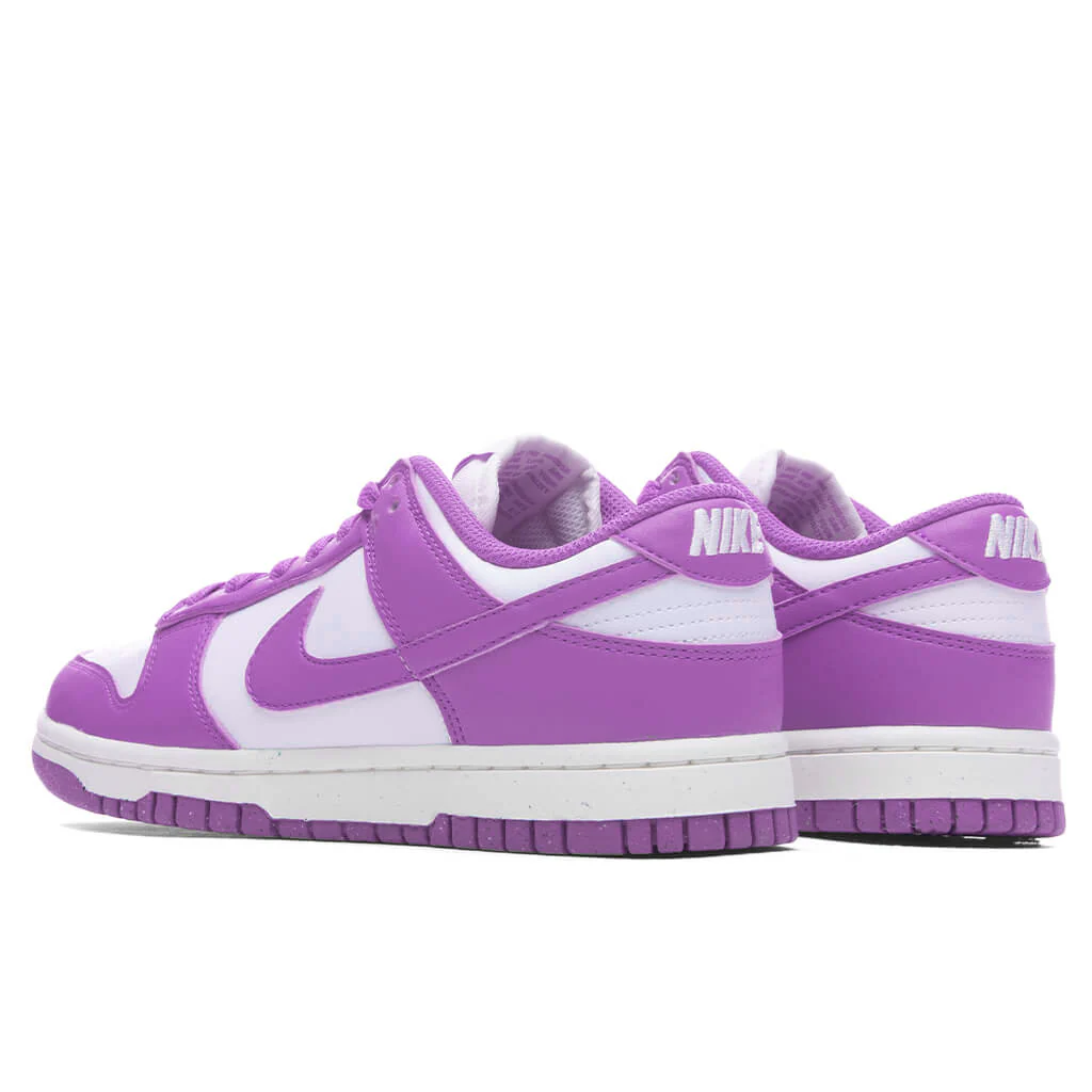 Women's Dunk Low Next Nature - Summit White/Black Raspberry - Image 3