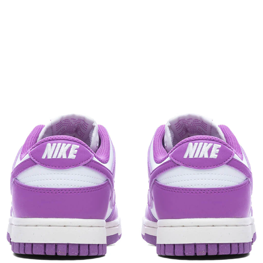 Women's Dunk Low Next Nature - Summit White/Black Raspberry - Image 4