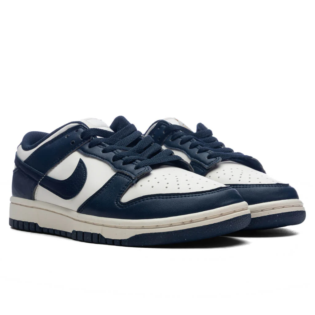 Women's Dunk Low Next Nature ' Olympic' - Phantom/Obsidian/Pale Ivory - Image 2
