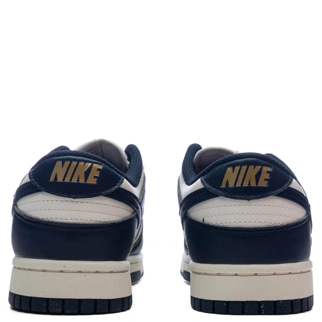 Women's Dunk Low Next Nature ' Olympic' - Phantom/Obsidian/Pale Ivory - Image 4