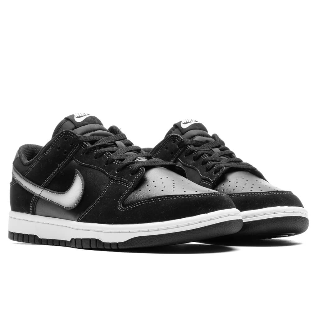 Dunk Low Retro Airbursh Swoosh - Black/White/Anthracite - Image 2