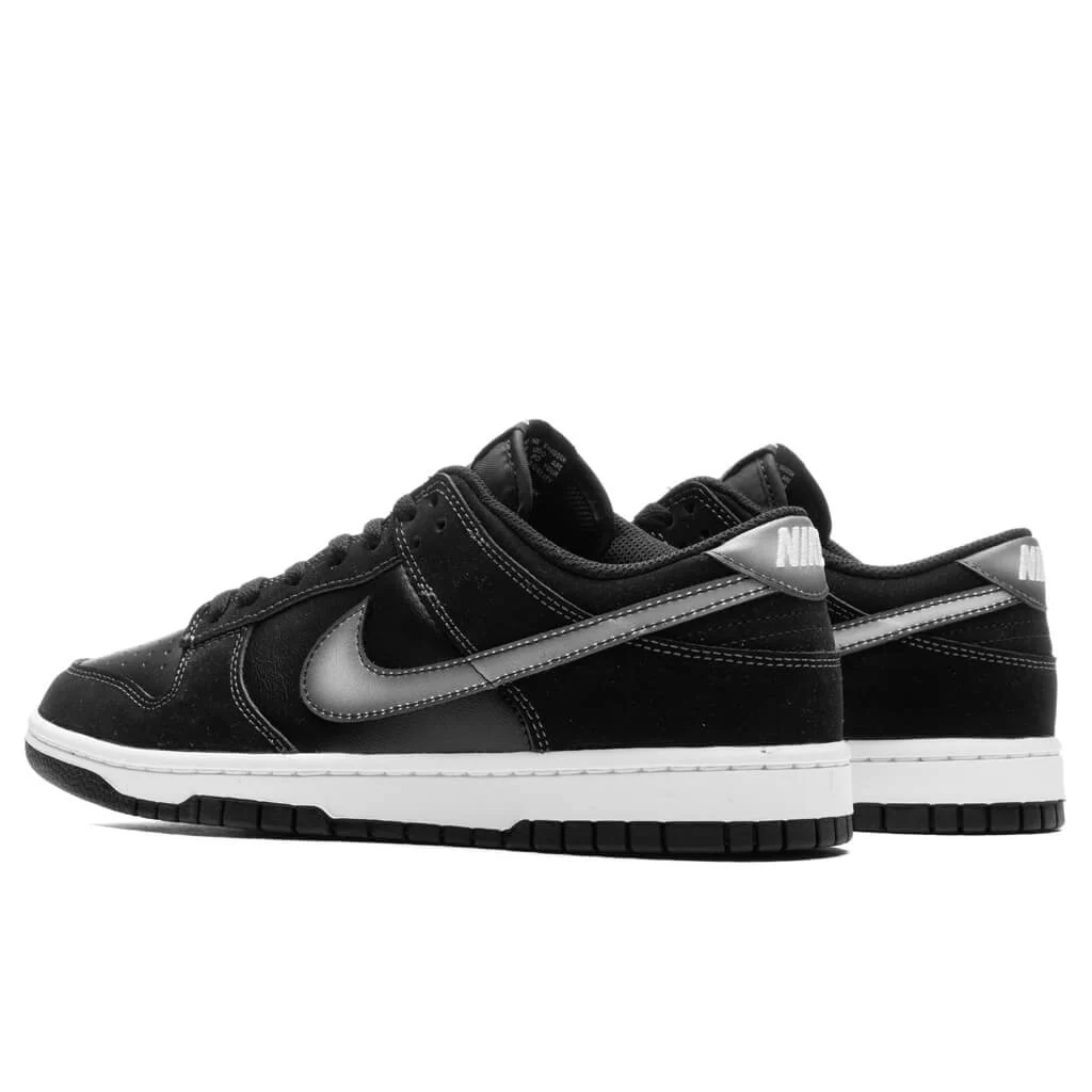Dunk Low Retro Airbursh Swoosh - Black/White/Anthracite - Image 3
