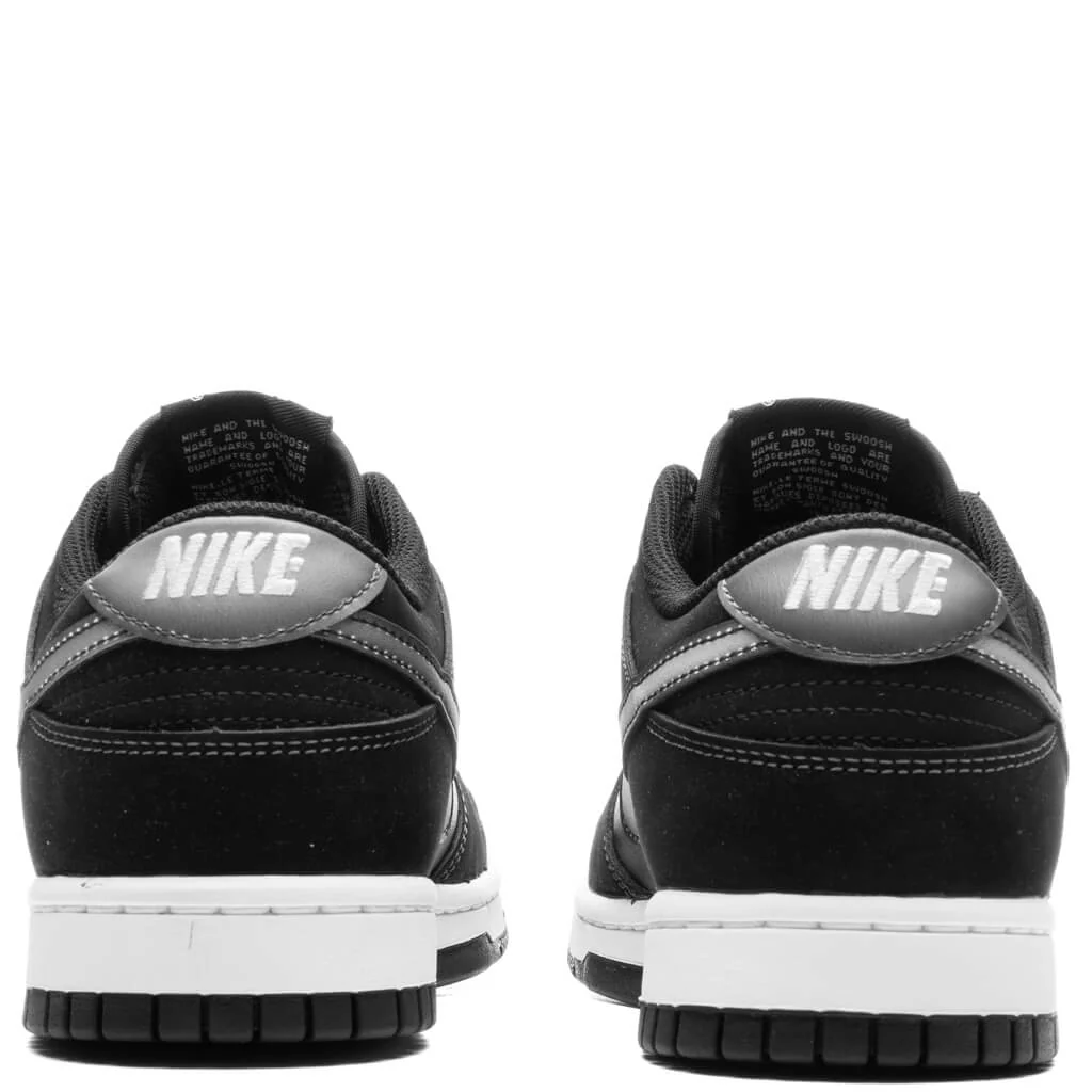 Dunk Low Retro Airbursh Swoosh - Black/White/Anthracite - Image 4