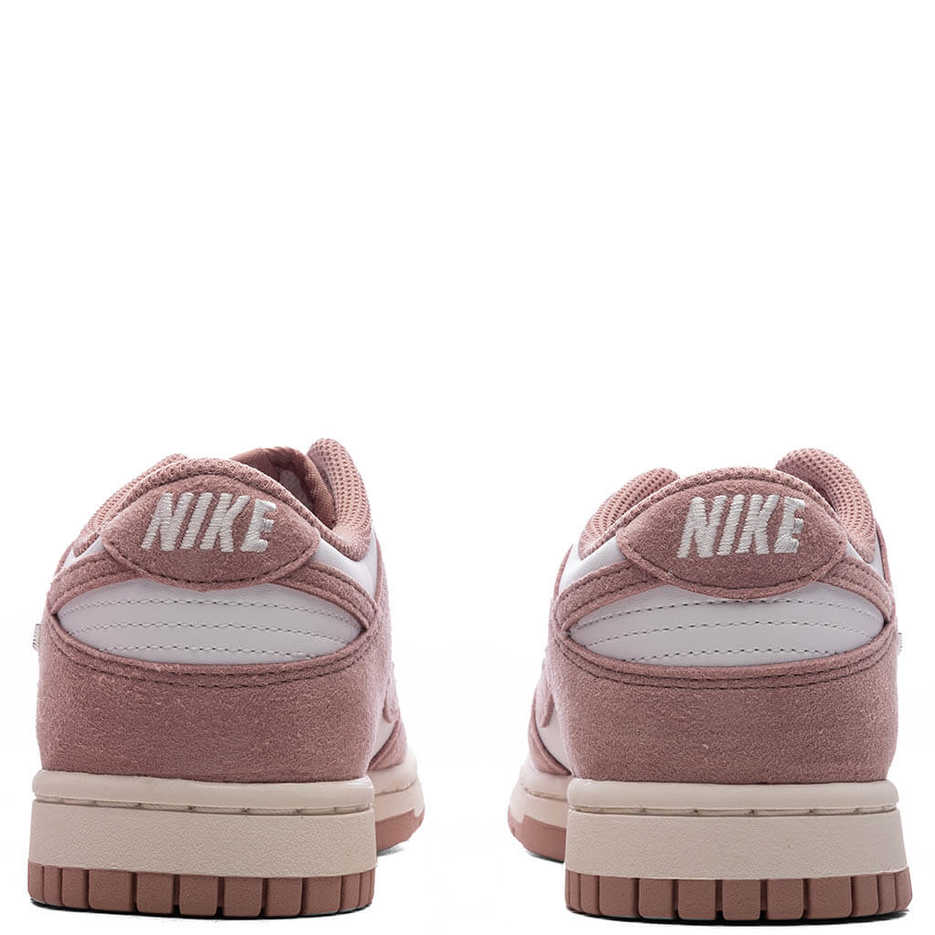 Women's Dunk Low 'Rose Whisper' - White/Particle Pink/Sail/Metallic Silver - Image 4
