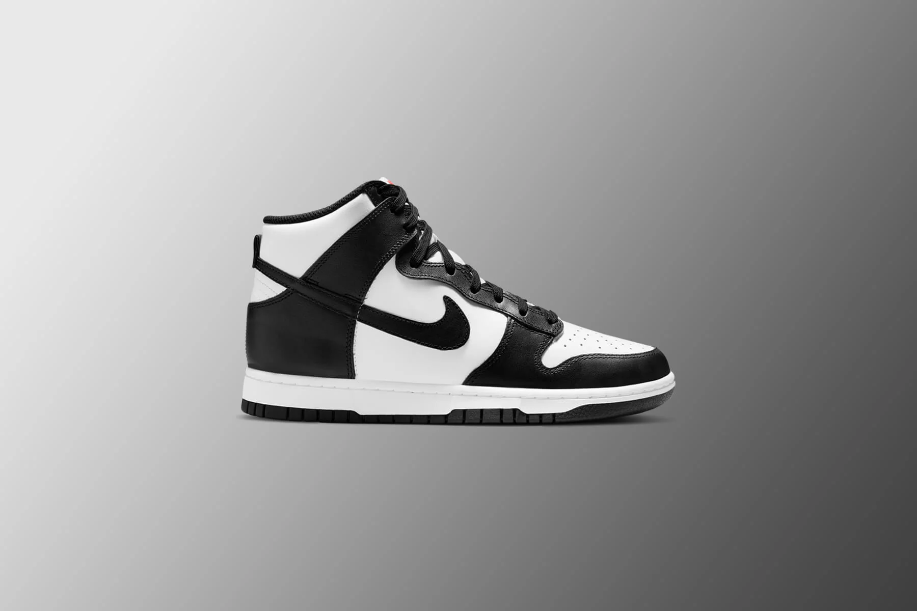 Women's Dunk High Panda - Black/White - Image 6