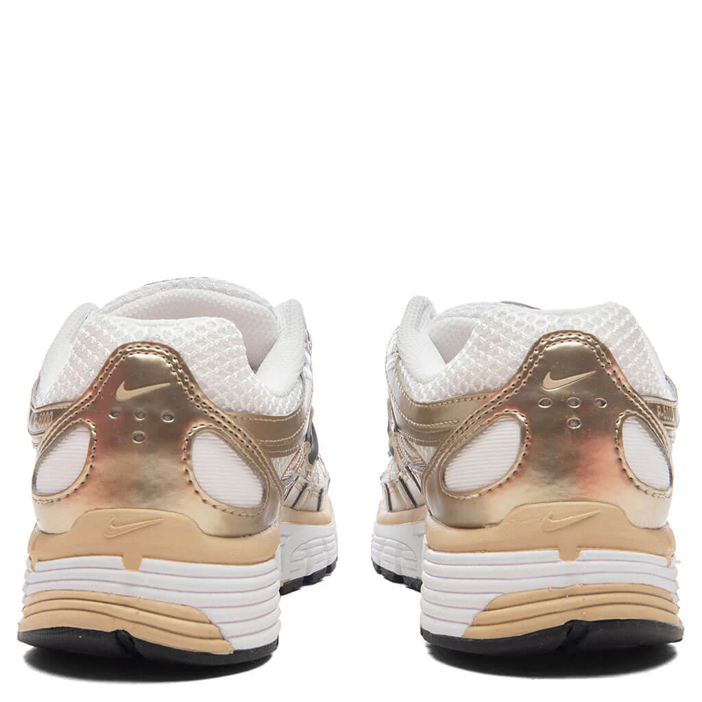 Women's P-6000 Gold - White/Black/Grain/Metallic Gold Grain - Image 4