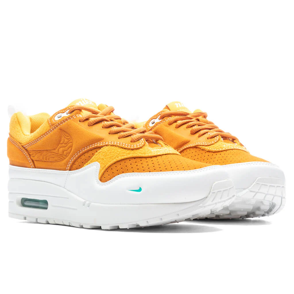 Serena Williams Design Crew x Nike Women's Air Max 1 - Monarch/Summit White/Sundial - Image 2