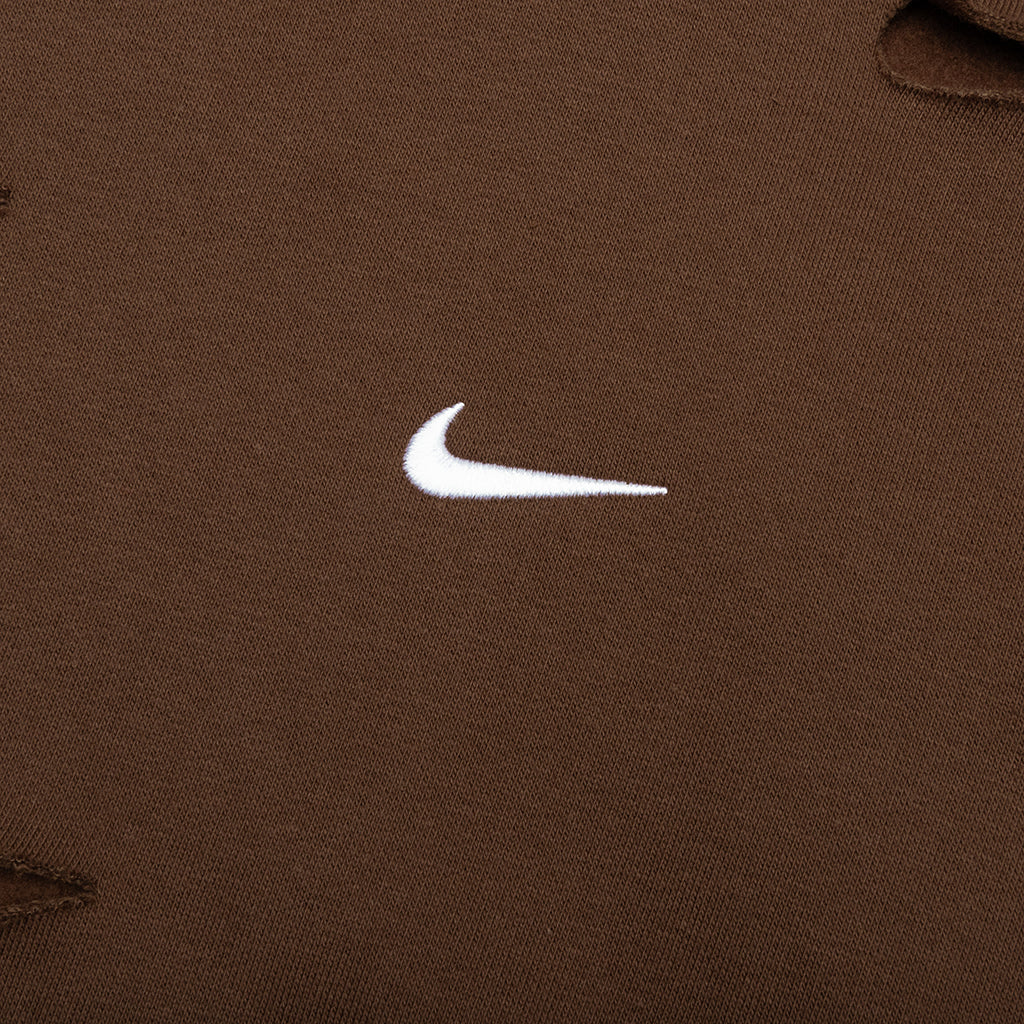 Nike x Jacquemus NRG HE Swoosh Hoodie - Cacao Wow - Image 5