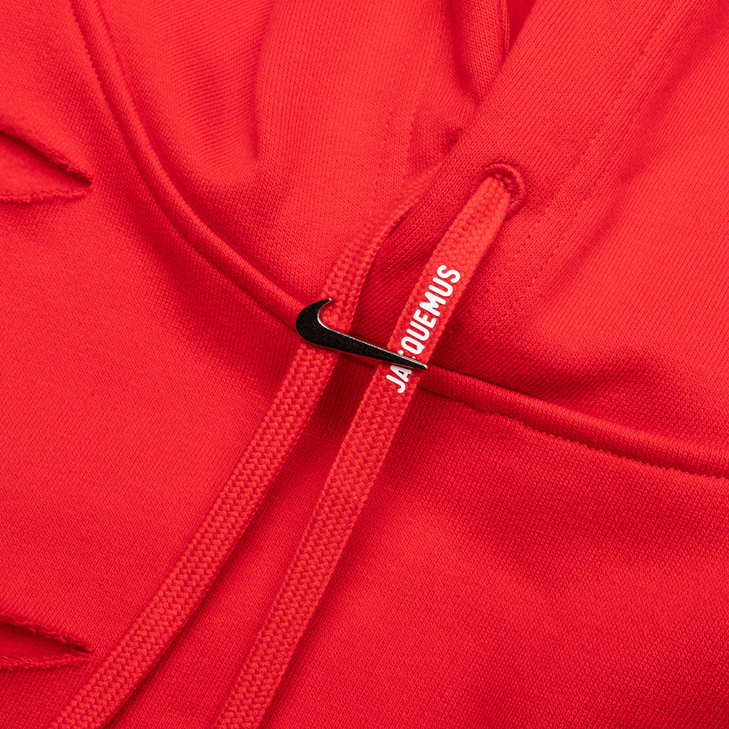 Nike x Jacquemus NRG HE Swoosh Hoodie - University Red - Image 3