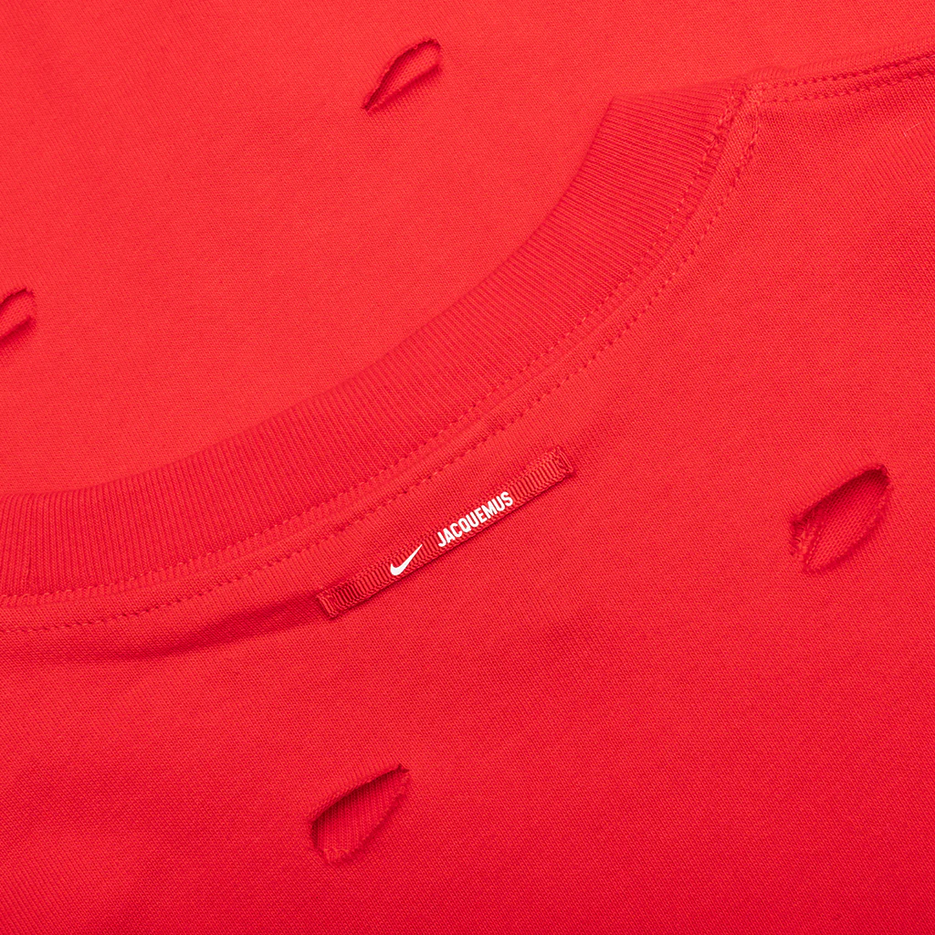 Nike x Jacquemus NRG HE Swoosh Tee - University Red - Image 4