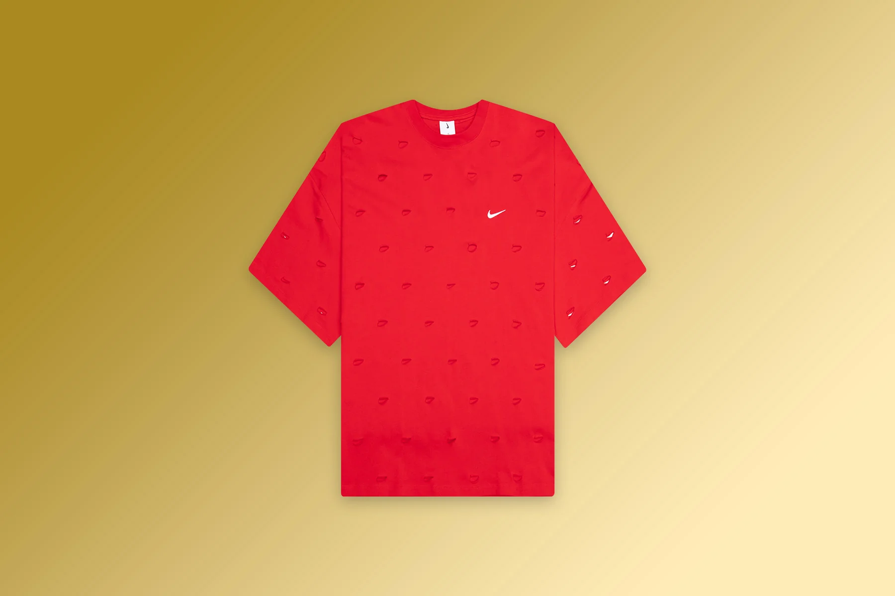 Nike x Jacquemus NRG HE Swoosh Tee - University Red - Image 6