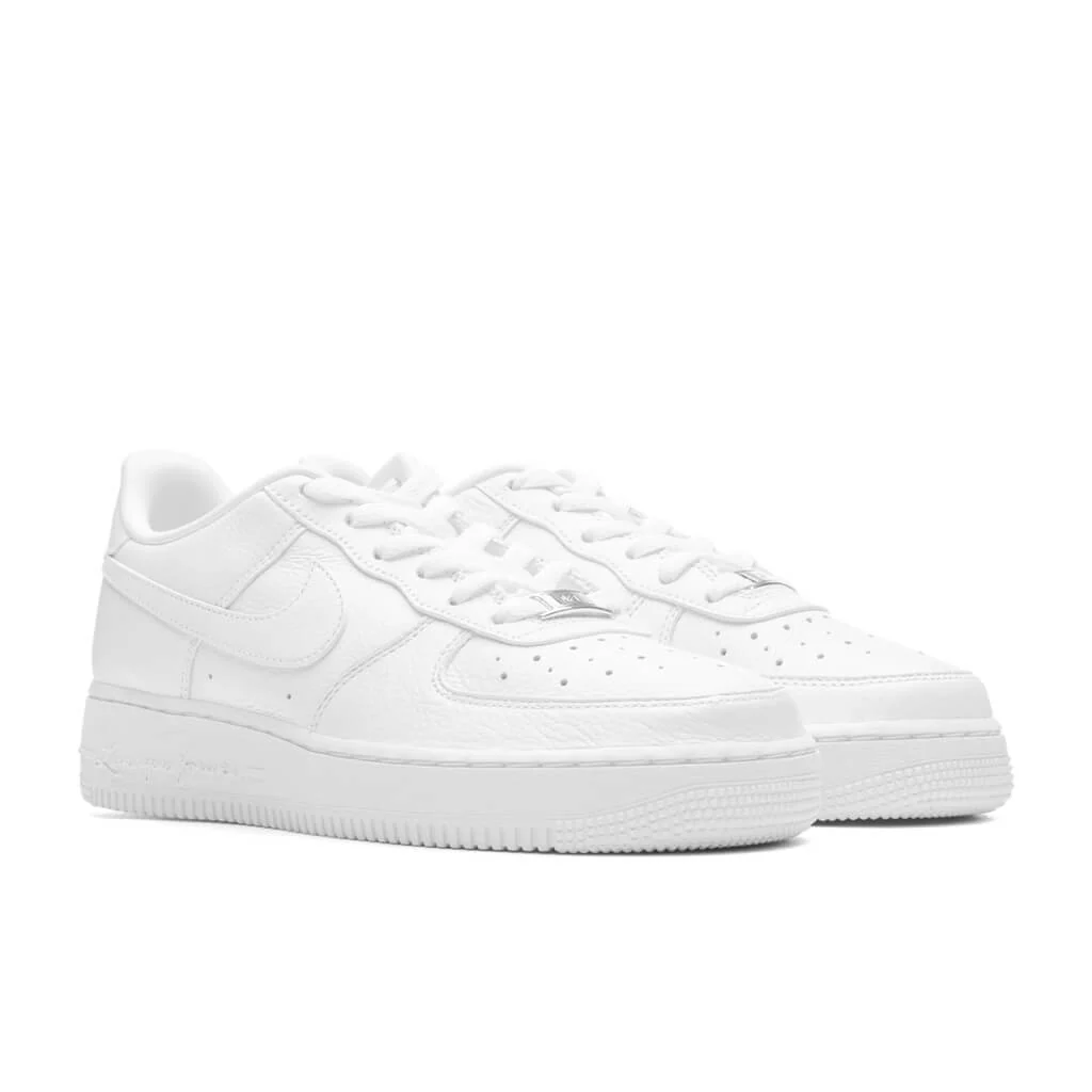 Nike x NOCTA Certified Lover Boy Air Force 1 Low (GS) - White/White - Image 2