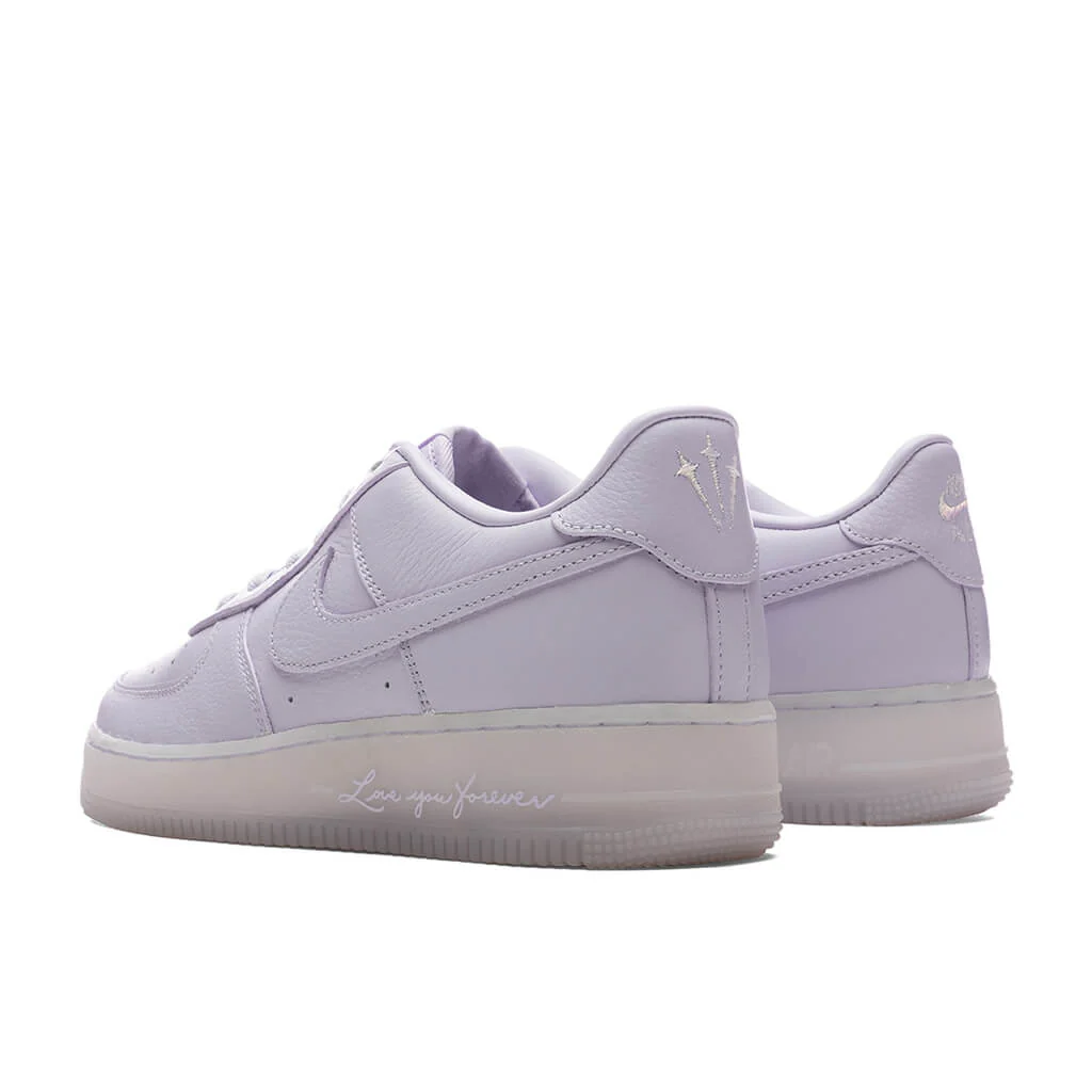 Nike x NOCTA Certified Lover Boy Air Force 1 Low (GS) - Palest Purple/Cobalt Tint - Image 3