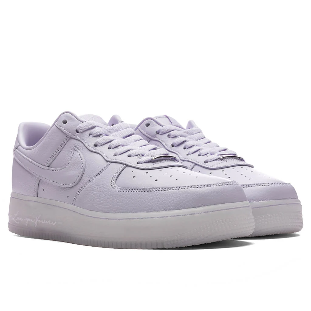 Nike x NOCTA Certified Lover Boy Air Force 1 Low - Palest Purple/Cobalt Tint - Image 2
