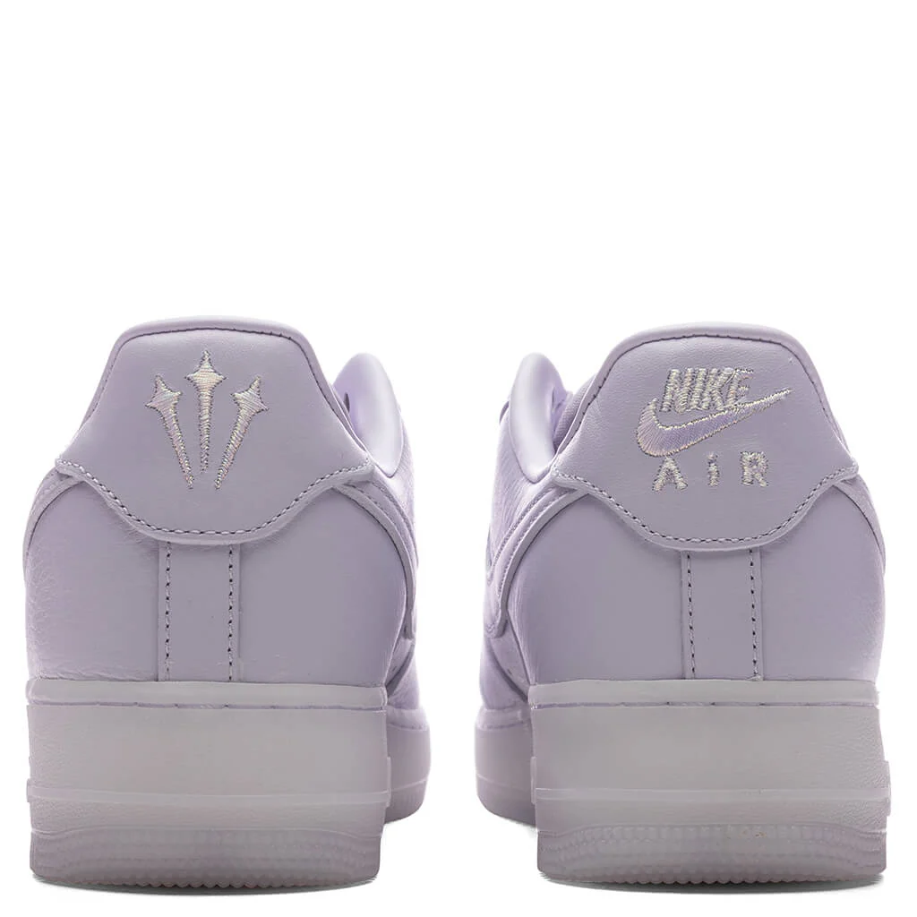 Nike x NOCTA Certified Lover Boy Air Force 1 Low - Palest Purple/Cobalt Tint - Image 4
