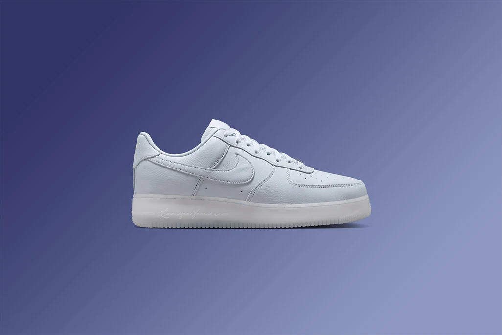 Nike x NOCTA Certified Lover Boy Air Force 1 Low - Palest Purple/Cobalt Tint - Image 5