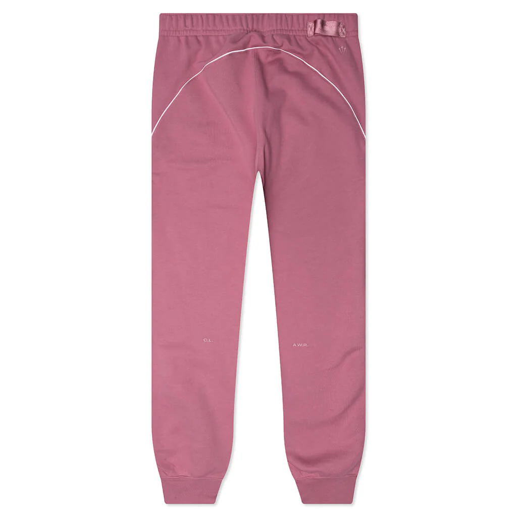 Nike x NOCTA Fleece CS Pants - Desert Berry/Elemental Pink - Image 2
