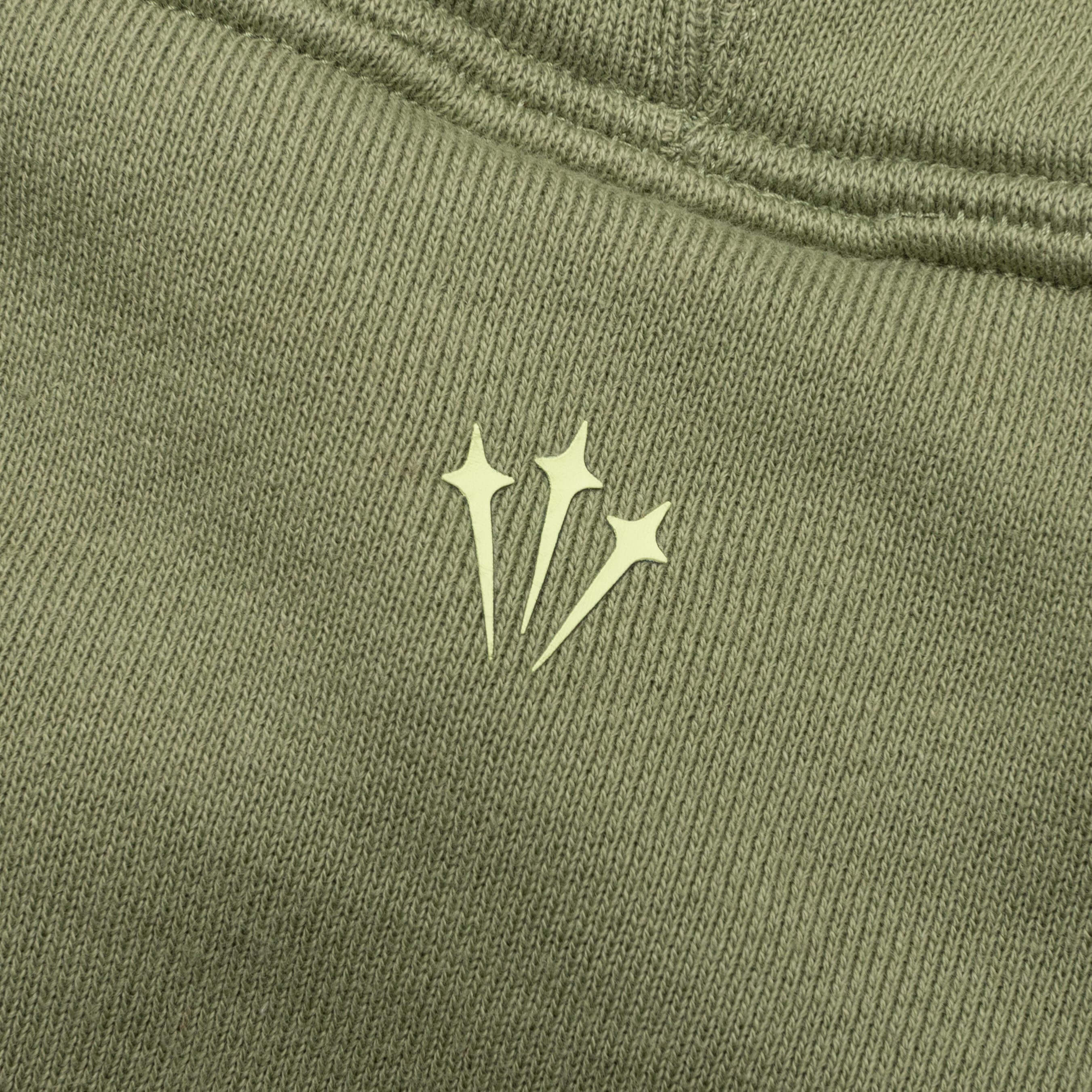 Nike x NOCTA NRG Cs Hoodie Fleece - Oil Green/Light Liquid Lime - Image 5