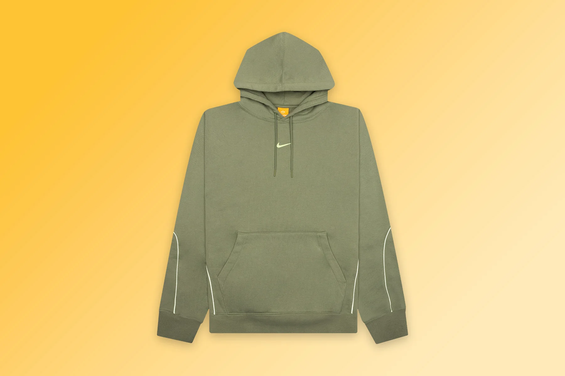 Nike x NOCTA NRG Cs Hoodie Fleece - Oil Green/Light Liquid Lime - Image 6
