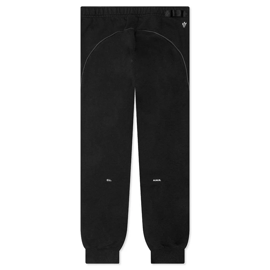 Nike x NOCTA Fleece CS Pants - Black/White - Image 2