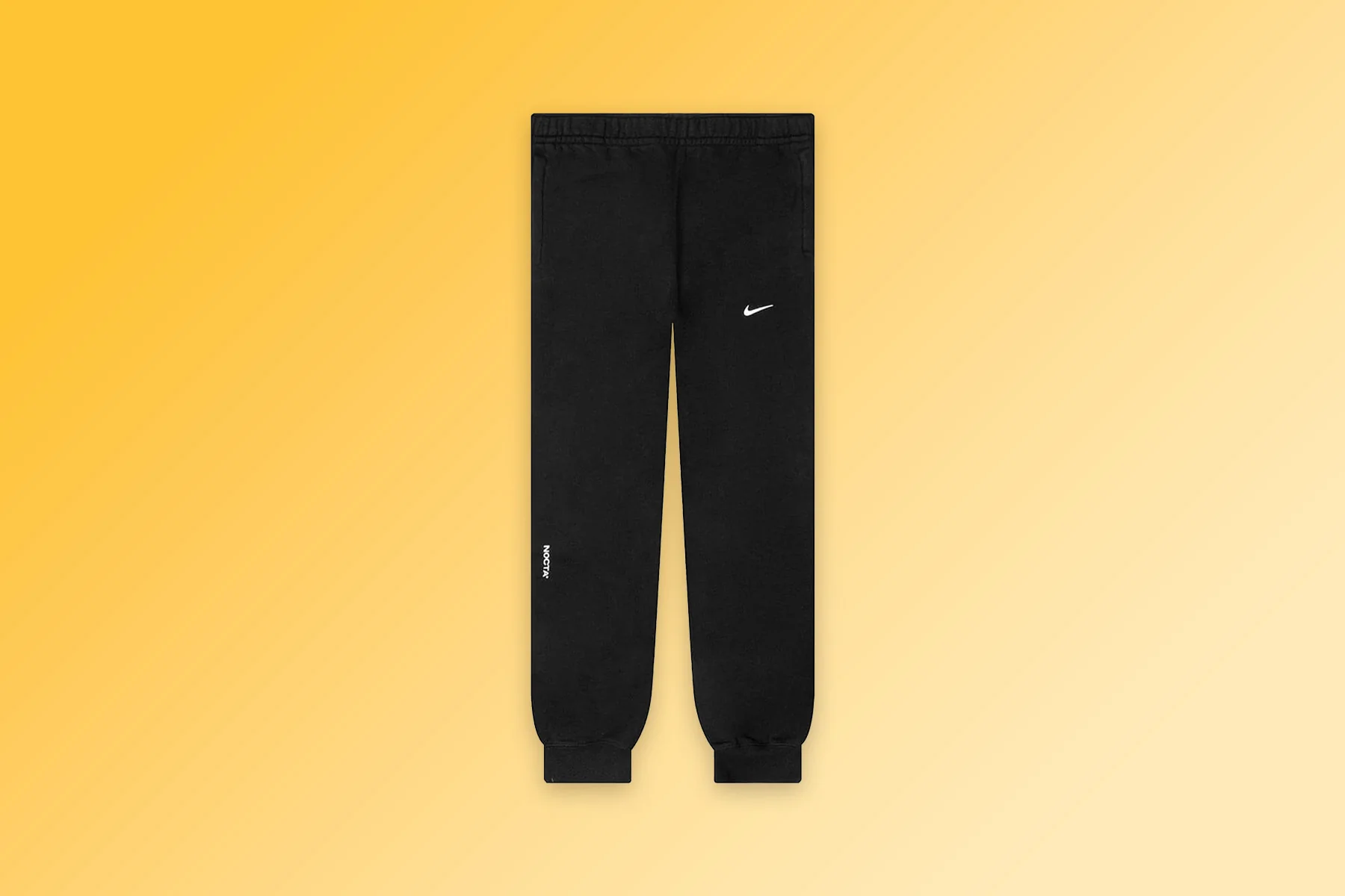 Nike x NOCTA Fleece CS Pants - Black/White - Image 7