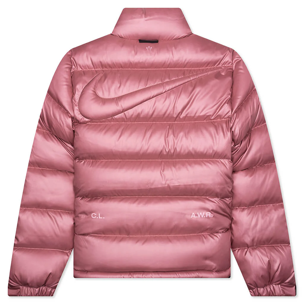 Nike x NOCTA Sunset Puffer - Desert Berry/Elemental Pink - Image 2