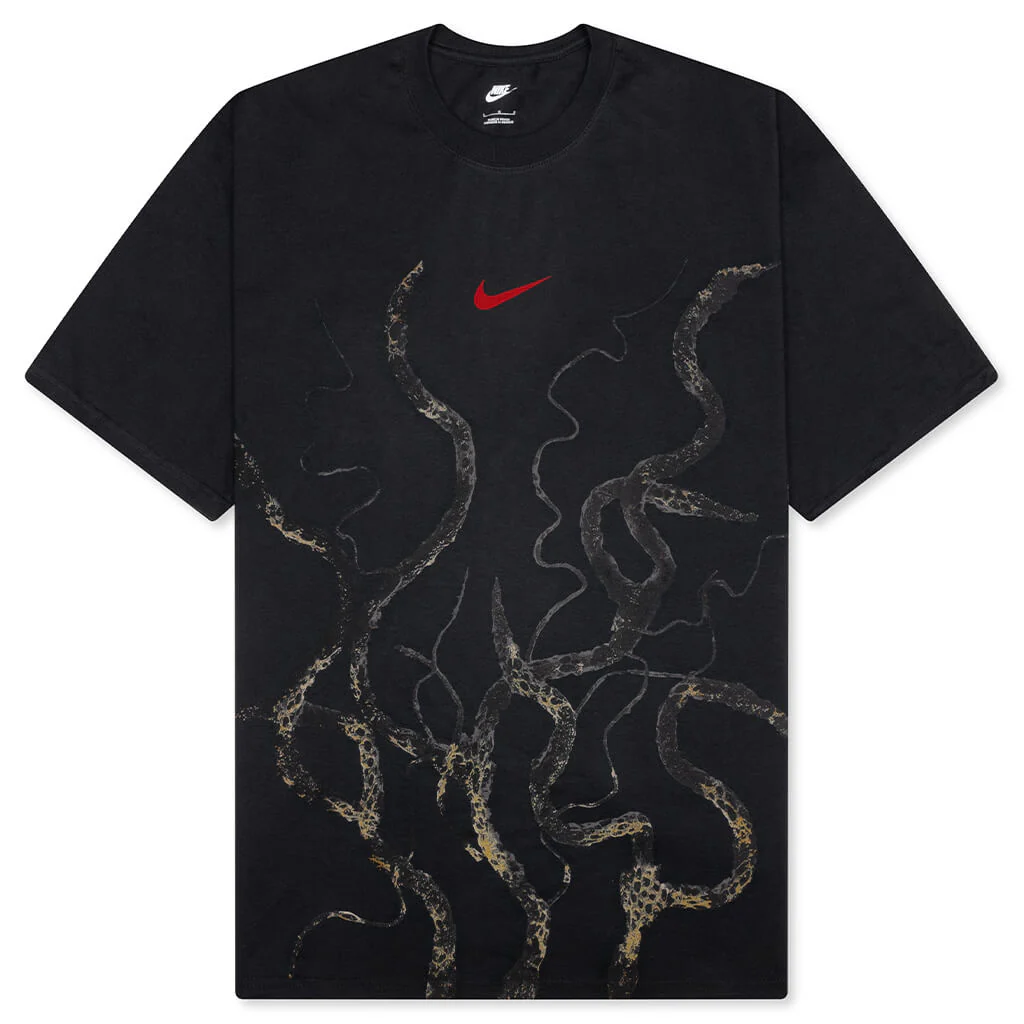 Nike x Stranger Things Max90 Tee - Off Noir/University Red