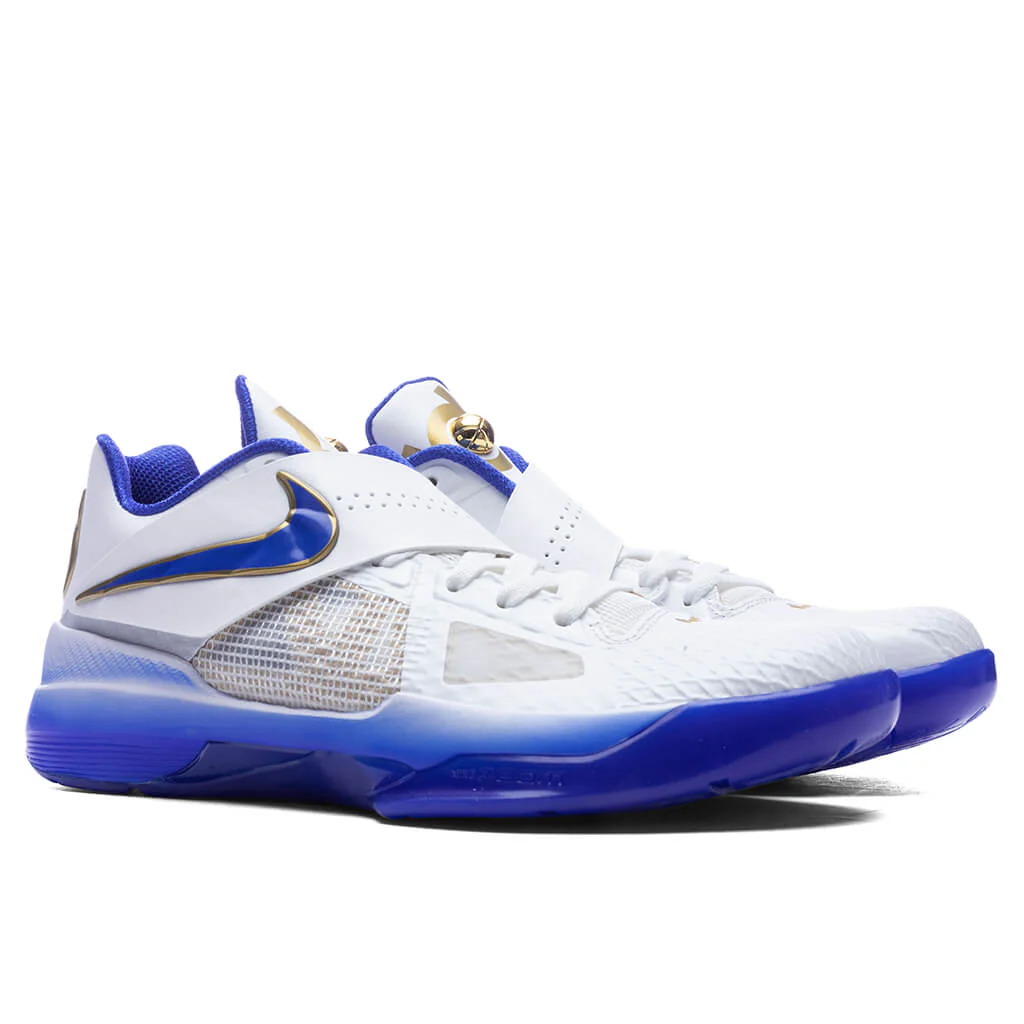 Zoom KD IV 'Alternate MVP' - Summit White/Hyper Royal/Metallic Gold - Image 2
