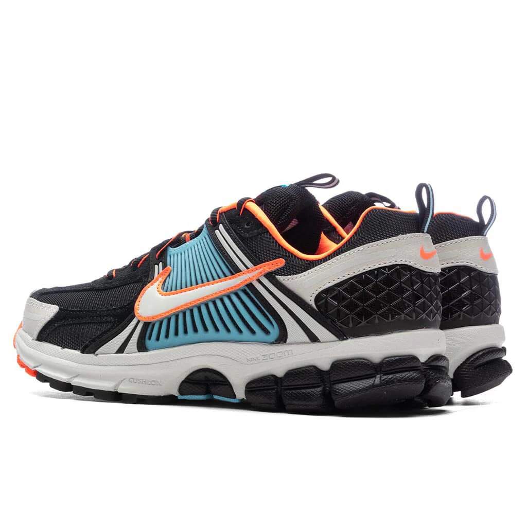 Women's Zoom Vomero 5 Premium - Black/Light Bone/Blue Gaze/Total Orange - Image 3