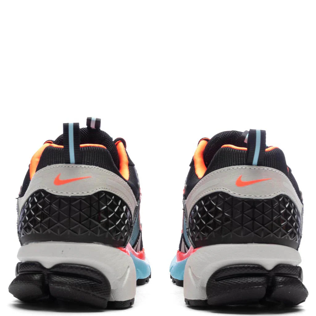 Women's Zoom Vomero 5 Premium - Black/Light Bone/Blue Gaze/Total Orange - Image 4