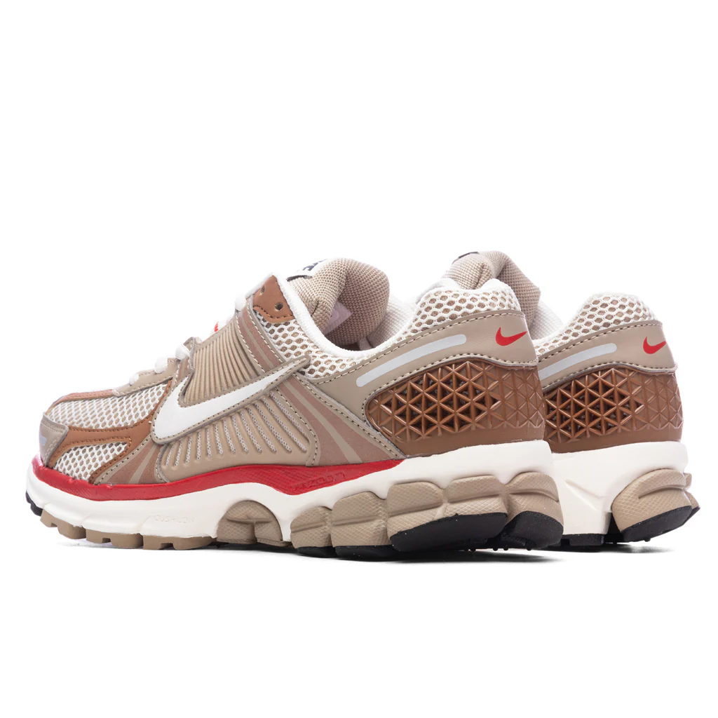 Women's Zoom Vomero 5 - Khaki/Phantom/Fire Red/Sail - Image 3