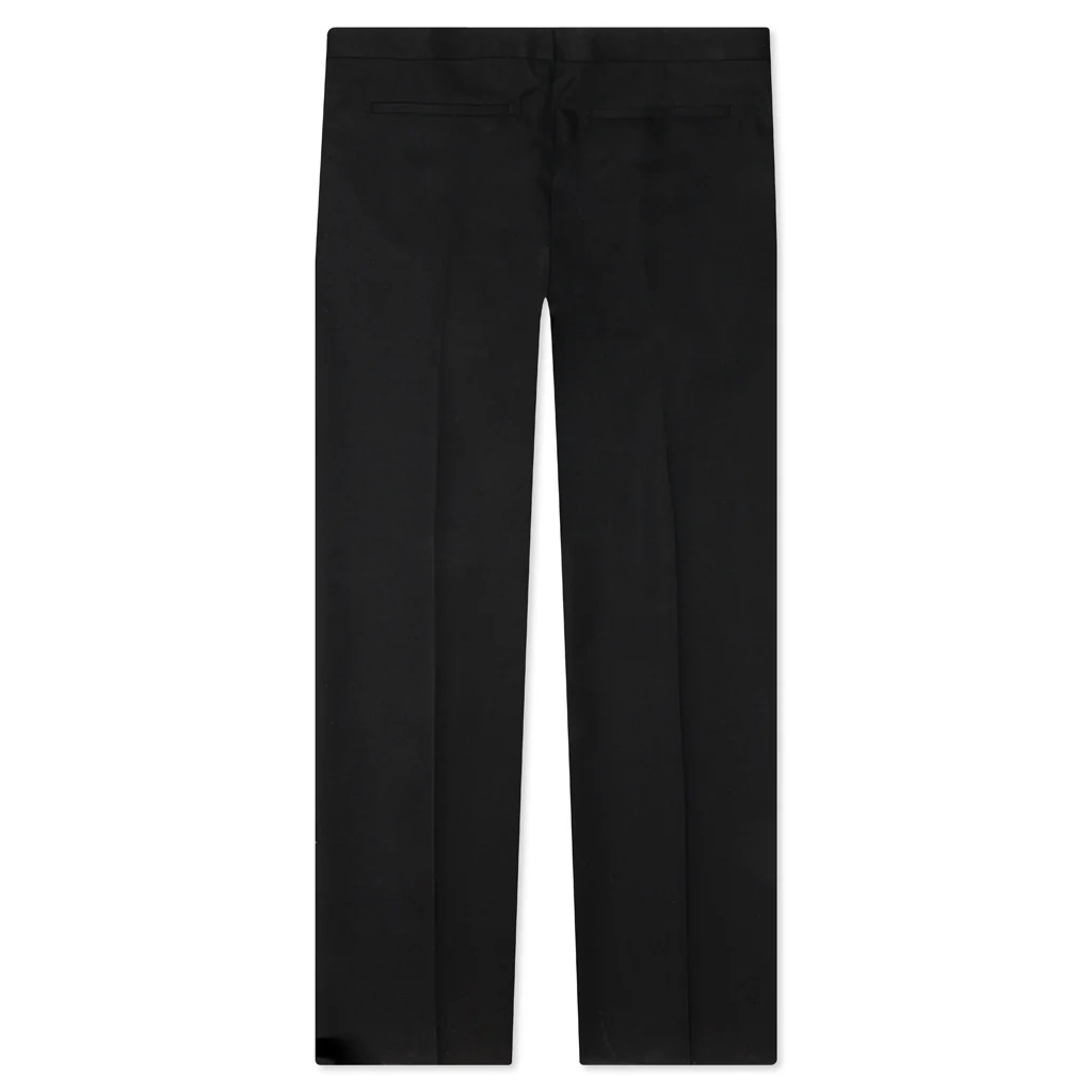 No Side Seam Trousers - Black - Image 2