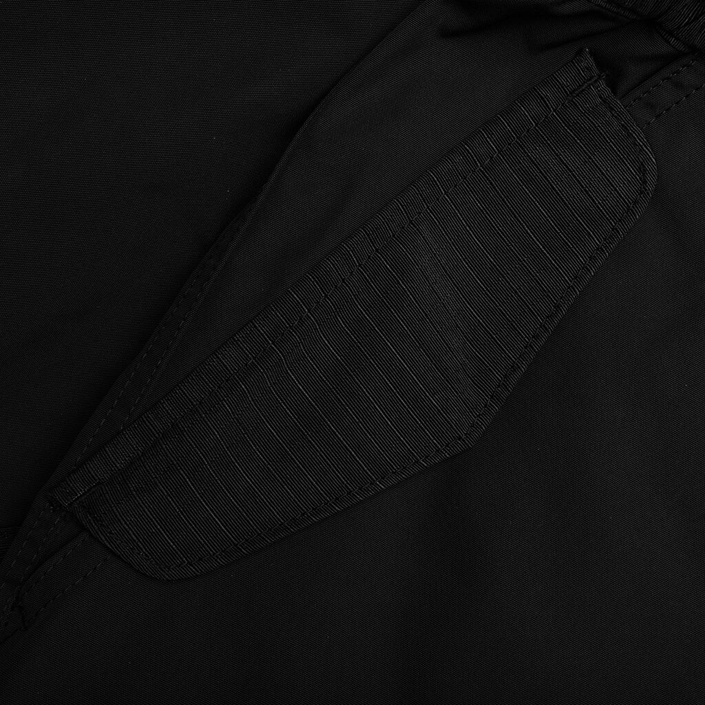 Nylon Cargo Pants - Black - Image 5