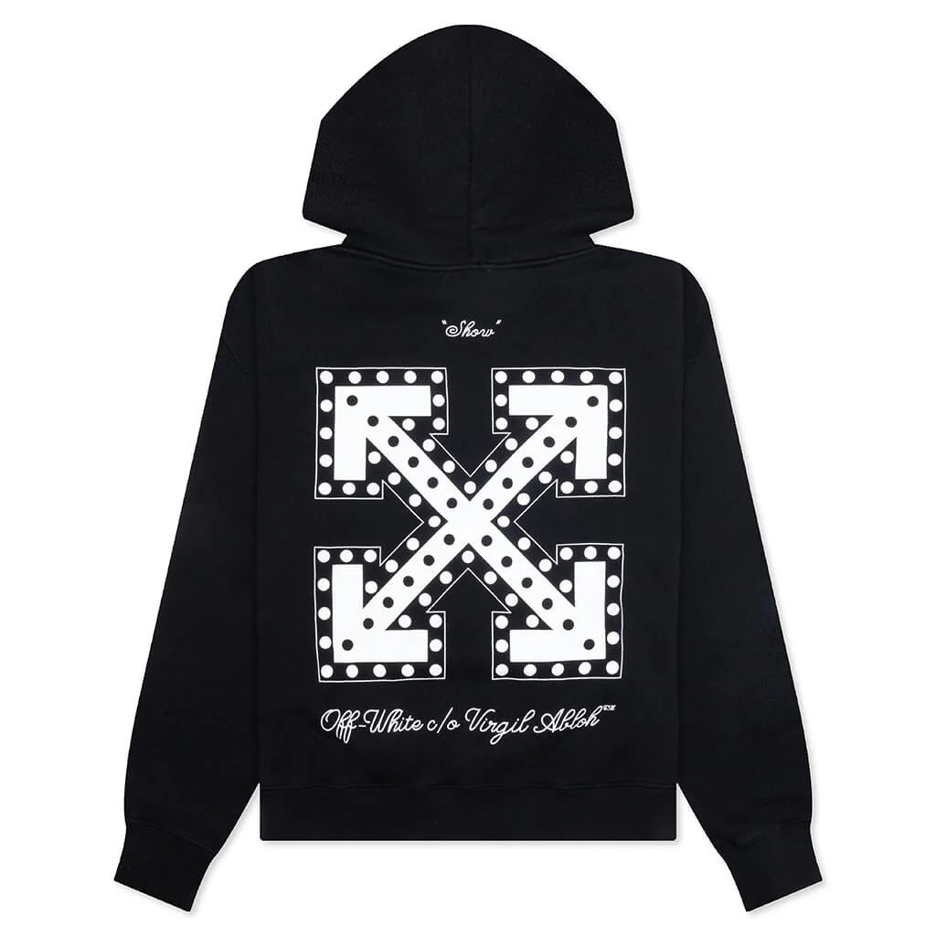 Arr Ask Legal Skate Hoodie - Black/White - Image 2