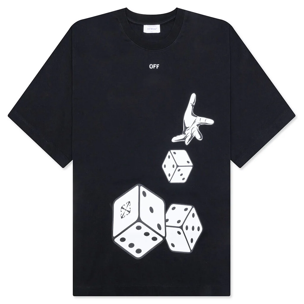 Dices Skate S/S Tee - Black/White