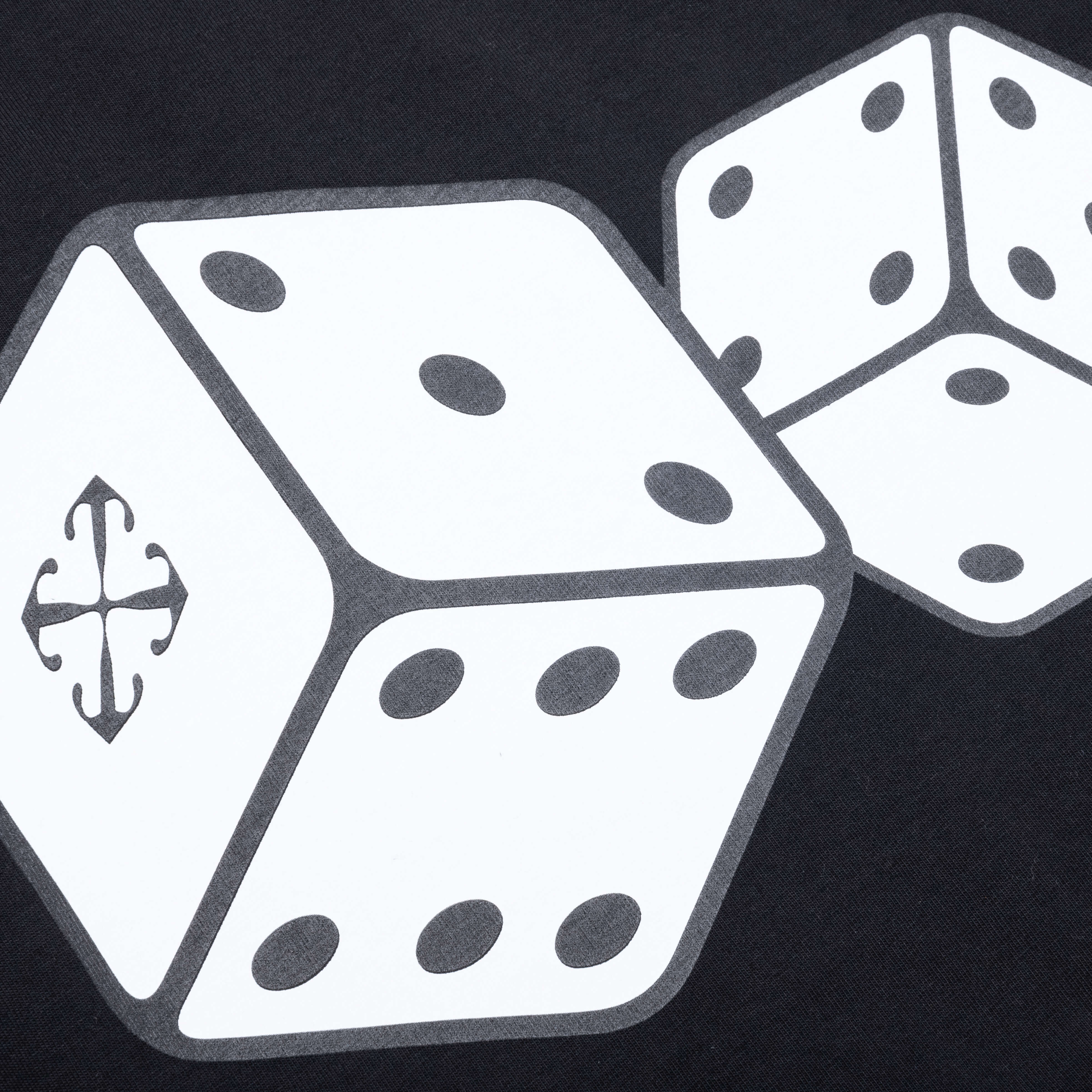 Dices Skate S/S Tee - Black/White - Image 4