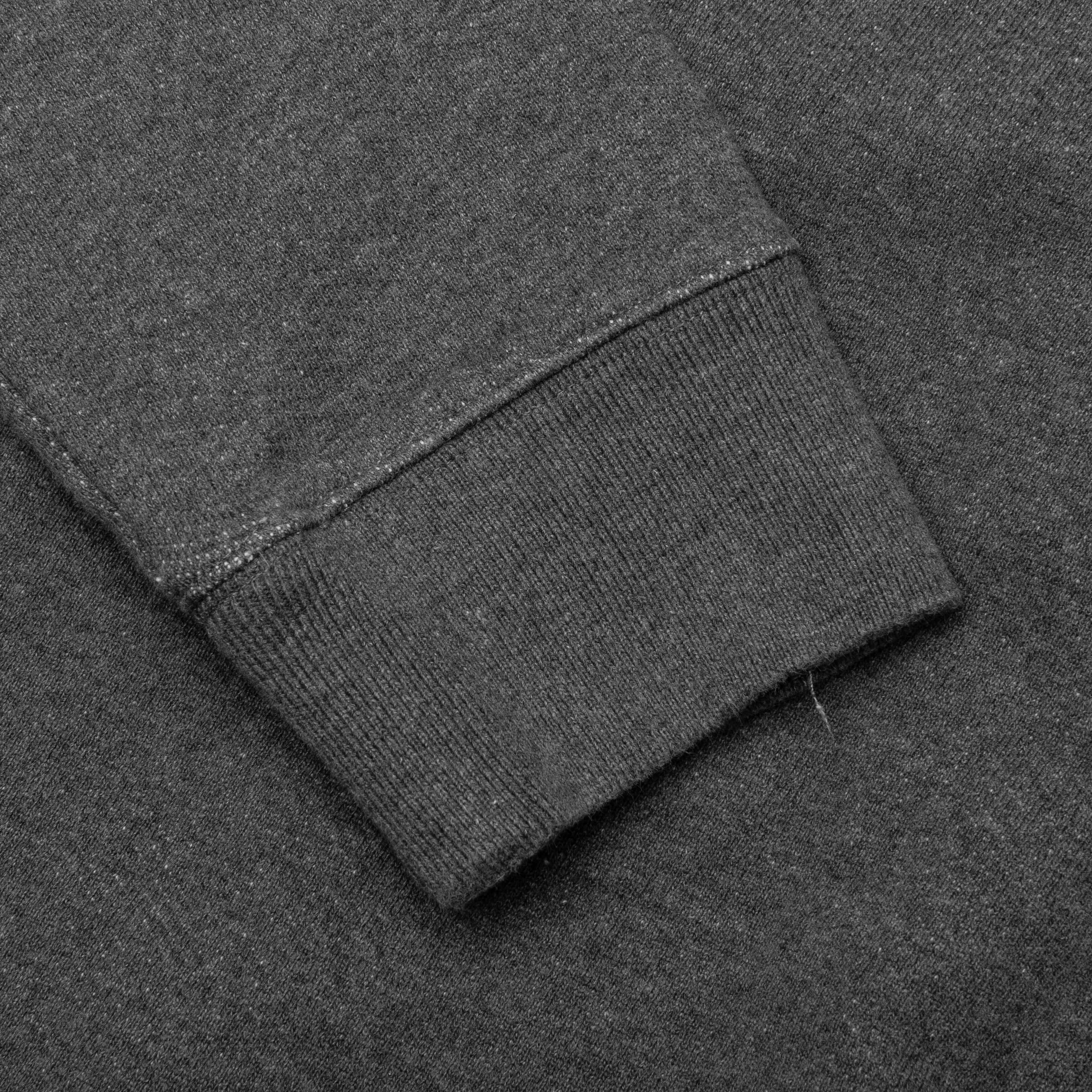 Logo Slim Hoodie - Melange Grey - Image 5